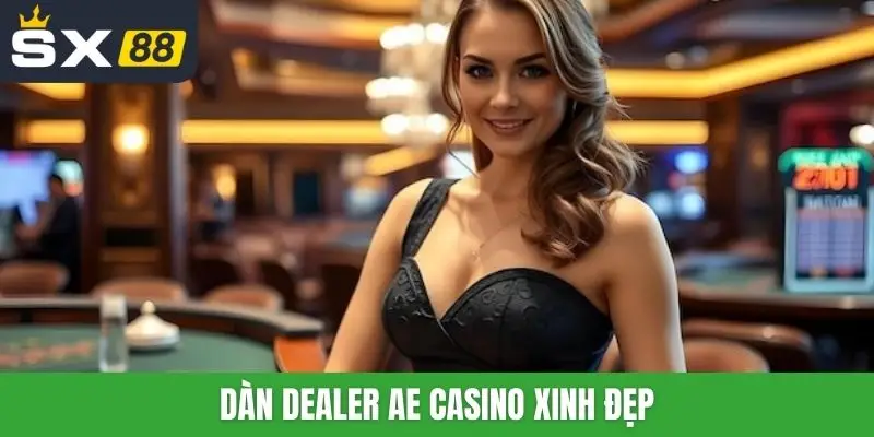 Dàn dealer AE Casino xinh đẹp