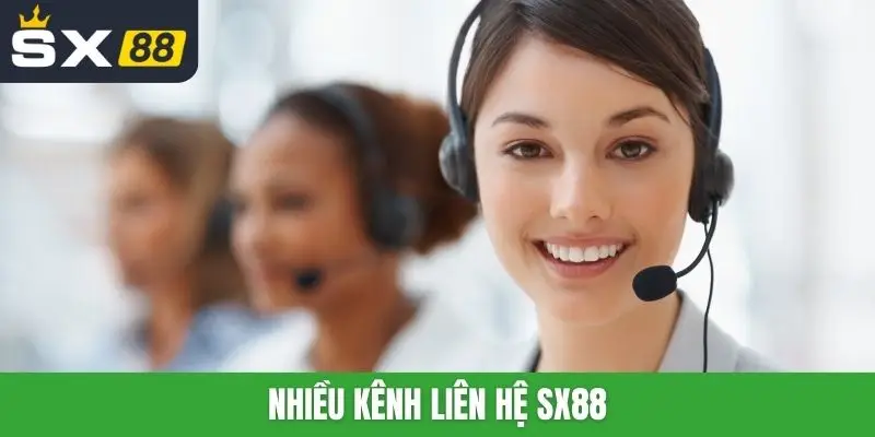 Nhiều kênh liên hệ SX88